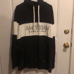 hooded long sleeve tee